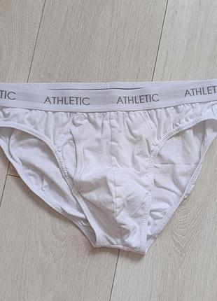 Білі труси чоловічі базові bodywear l xl atletic 12 14 40 42 48 50
