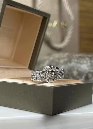 Каблучка bvlgari serpenti vipe 10