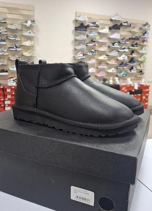 Женские зимние ugg кожаные, нат овчина,37-39р, очень теплые, легкие и стильные