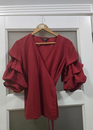 Блуза на запах