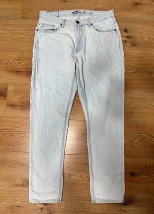 Джинсы мужские свет синие голубые indicode mom прямые, размер l