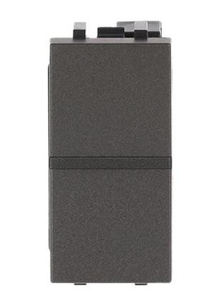 Кнопка zenit антрацит total 1-й 1 мод.