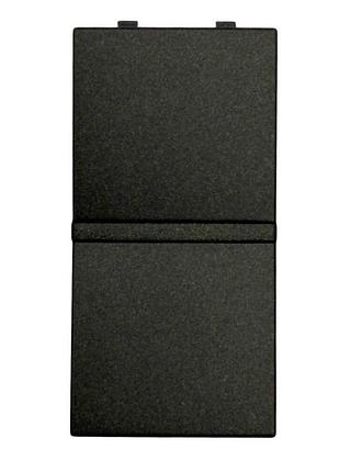 Выключатель zenit антрацит total 1-й 1 мод. промежутк