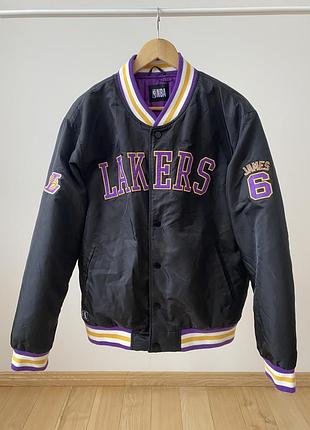 Бомбер чоловічий лейкерс л розмір