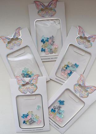 Набір лот декору для нігтів для манікюру 5 упаковок