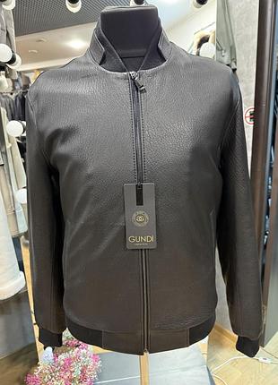 Шкіряна куртка чоловіча