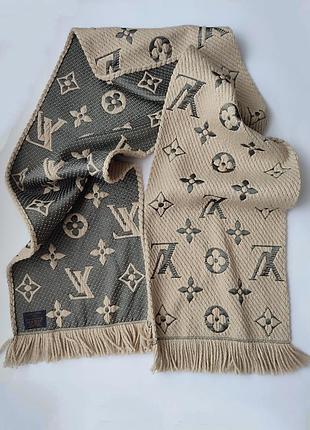 Шарф louis vuitton logomania authentication 2