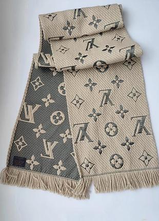 Шарф louis vuitton logomania authentication 5