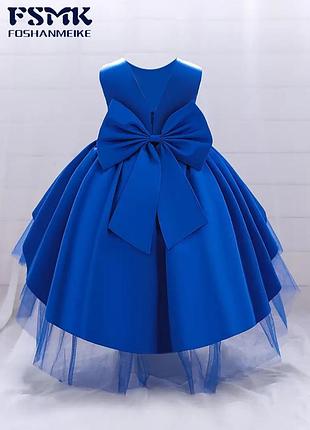 Праздничное платье для девочки на новый год редво декорирования день рождения выпуск выпуск выпускное новогоднее утро бальное пышное шлейф