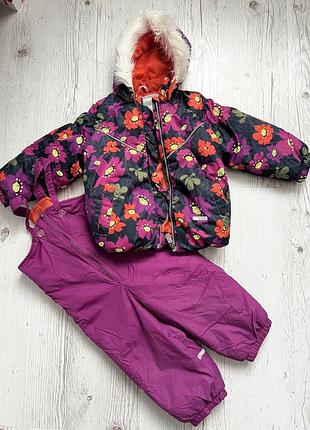 Зимовий комбінезон lenne 92р на дівчинку 2-3р