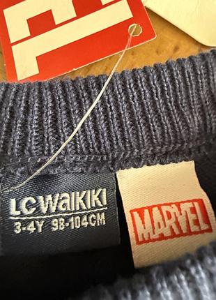 Джемпер marvel на хлопчика 3-4 роки 2