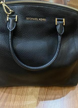 Оригінальна,  красива, класична, шкіряна сумка michael kors
