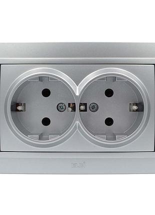 Светильник точечный накладной поворотный без лампы maxus spot flora base gx53x2 white golden