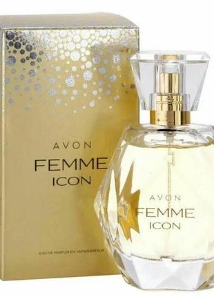 На розпив avon femme icon 5 мл жіноча парфумерна вода ейвон фам айкон
