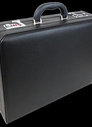 Великийлад з розширенням з екошкіри portfolio чорний