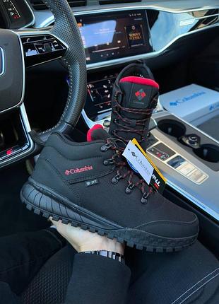 Columbia firebanks mid gtx black red 8
