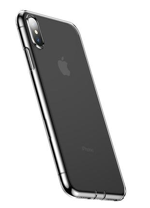 Ve чохол для iphone xs new version max baseus прозорий силіконовий чохол для смартфона з високою гнучк n6w_ver 7