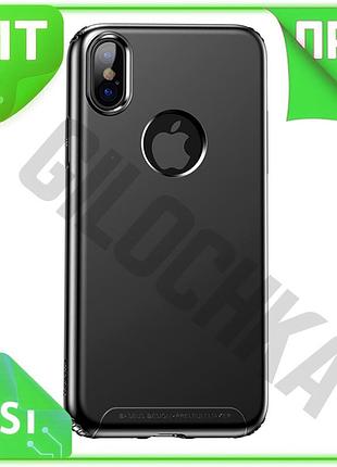 Ve чехол для iphone x new version xs baseus soft case черный защитный термополиуретановый чехол для см n6w_ver