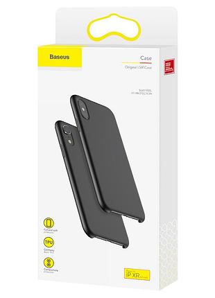 Ve чехол baseus для iphone new version xs max черный защитный чехол для смартфона с олеофобным покрыти n6w_ver 8