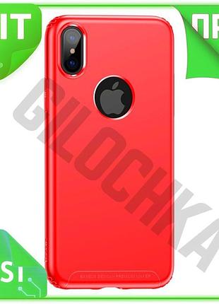 Ve чохол baseus soft case new version для iphone x xs червоний захисний чохол для смартфона проти удар n6w_ver