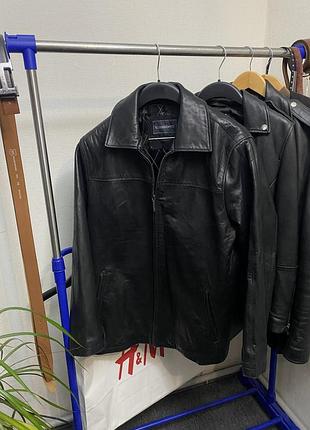 Шкіряна куртка c. comberti мʼяка шкіра бомбер косуха кожа 2.1