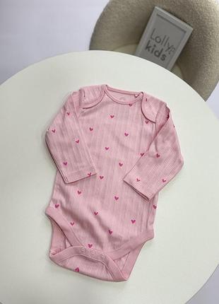 Боді для дівчинки в сердечках next 16900 3