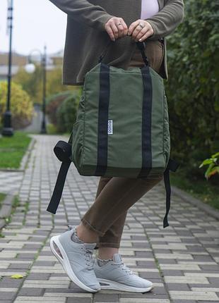 Рюкзак-антивор ooloo кенгуру mini 40x30x12 см, хаки 2497