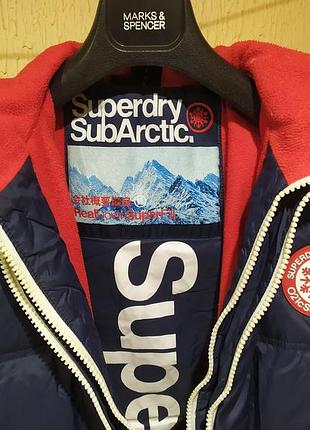 Пуховик куртка superdry subarctic
