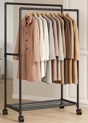 Напольная вешалка для одежды, 112х56х30см