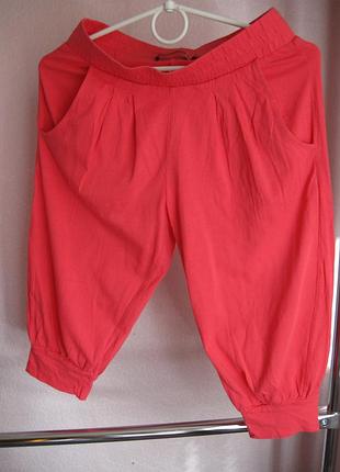 Бриджи женские. р=42 terranova летние трикотажные розовые