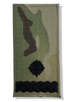 Погон майор на липучке мультикам