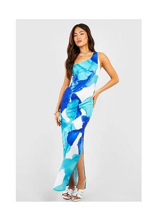 Стильна модна актуальна літня сукня на одне плече