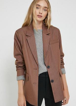 Базовый новый блейзер/жакет оверсайз большого размера батал