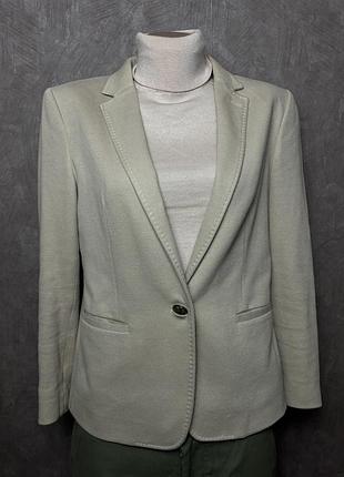 Бежевий піджак massimo dutti