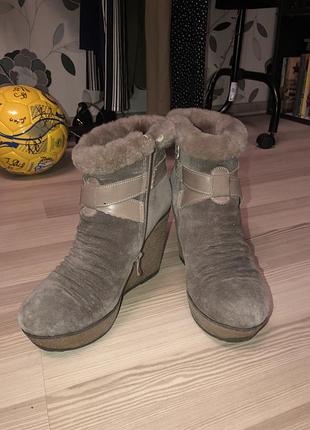 Зимнее ботильоны/ботинки