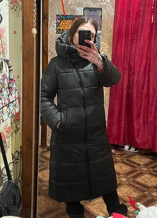 Продам новий пуховик / зимова довга куртка