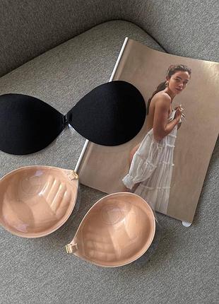 Fly bra з пушап push up невидимий бюстгальтер силіконовий клейкий флай бра бюст ліф багаторазовий 9