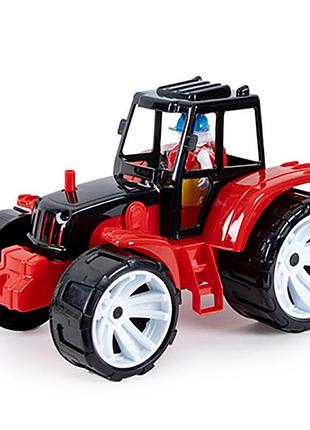 Машинка "трактор bams 0" бамсик 007/15_red