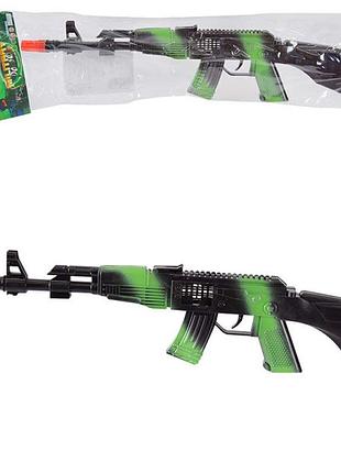 Автомат-трещотка черно-зеленый 42 см m17-2