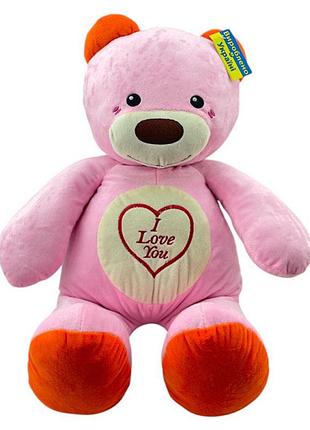 М'яка іграшка ведмідь ласун 45 см 0189_light-pink