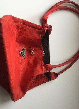 Prada сумка красная