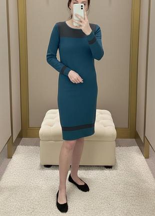 Теплое платье с добавлением шерсти