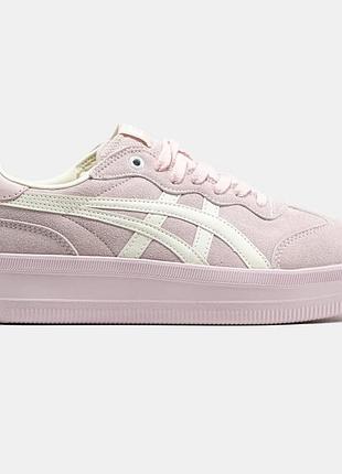 Жіночі кросівки asics onitsuka tiger tokuten pink beige platform / smb+ 🔗