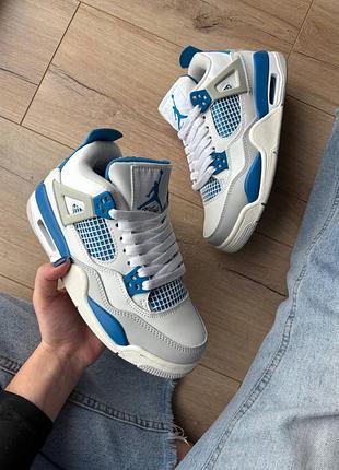 Jordan 4 retro military blue  арт 2088