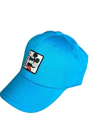 Кепка бейсболка дитяча 48-52 розмір бавовна літня дитячі головні убори синій (бд648)