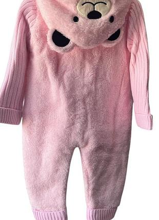 Человечек для новорожденных 3, 6, 9 месяцев турция теплый вязаный для девочки 9 месяцев