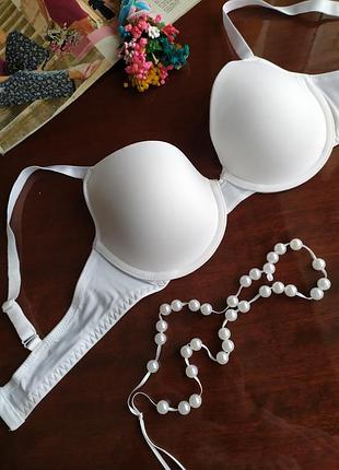 Белый базовый бюстгалтер matalan, u9 34d