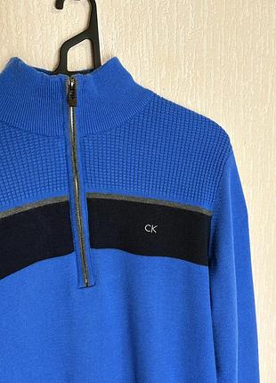 Calvin klein 1/3 zip чоловічий светр м 2
