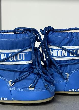 Чоботи дитячі moon boot (сині, 19/22) 2