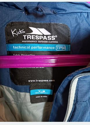 Зимове пальто trespass р.122/128 4